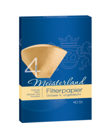Meisterland Filterpapier, Gr. 4