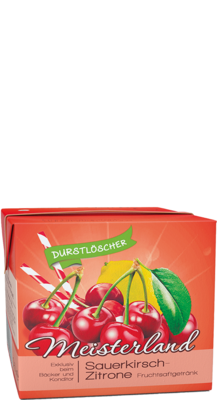 Meisterland Durstlöscher Sauerkirsch-Zitrone, Tetra Pak