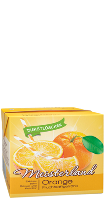 Meisterland Durstlöscher Orange, Tetra Pak