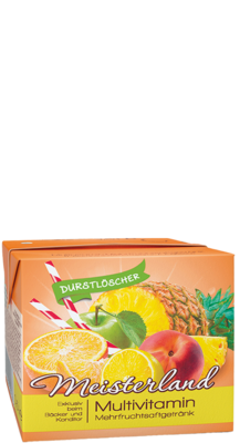 Meisterland Durstlöscher Multivitamin, Tetra Pak